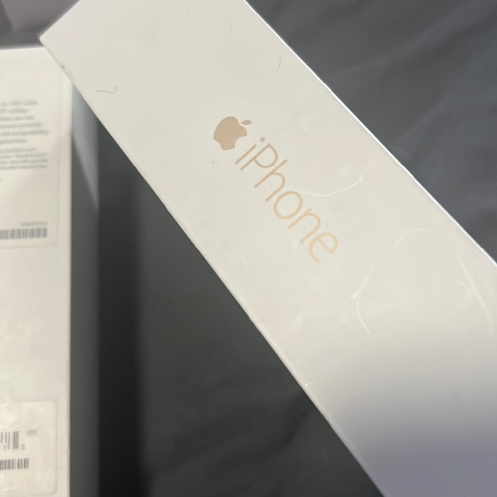 iPhone 6 Gold 128GB Empty Box